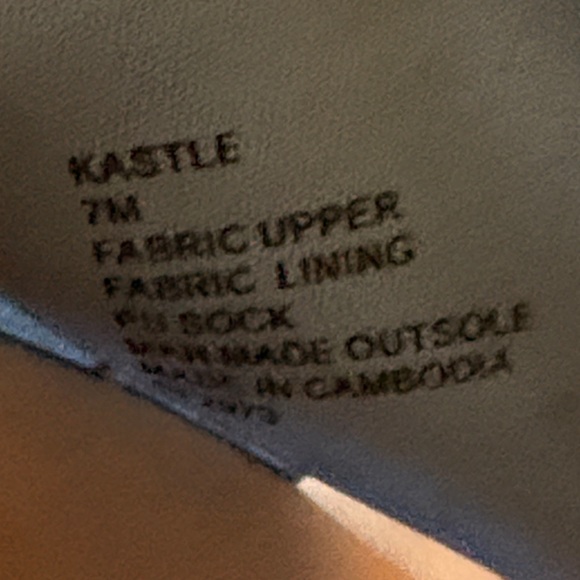 Steve Madden Denim Blue Slide Sandals - Picture 3 of 5